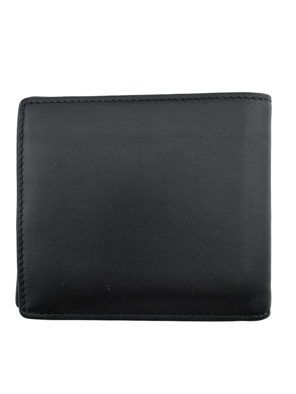 Gucci Double G GG Marmont Leather Bifold Wallet Compact Black Luxury High